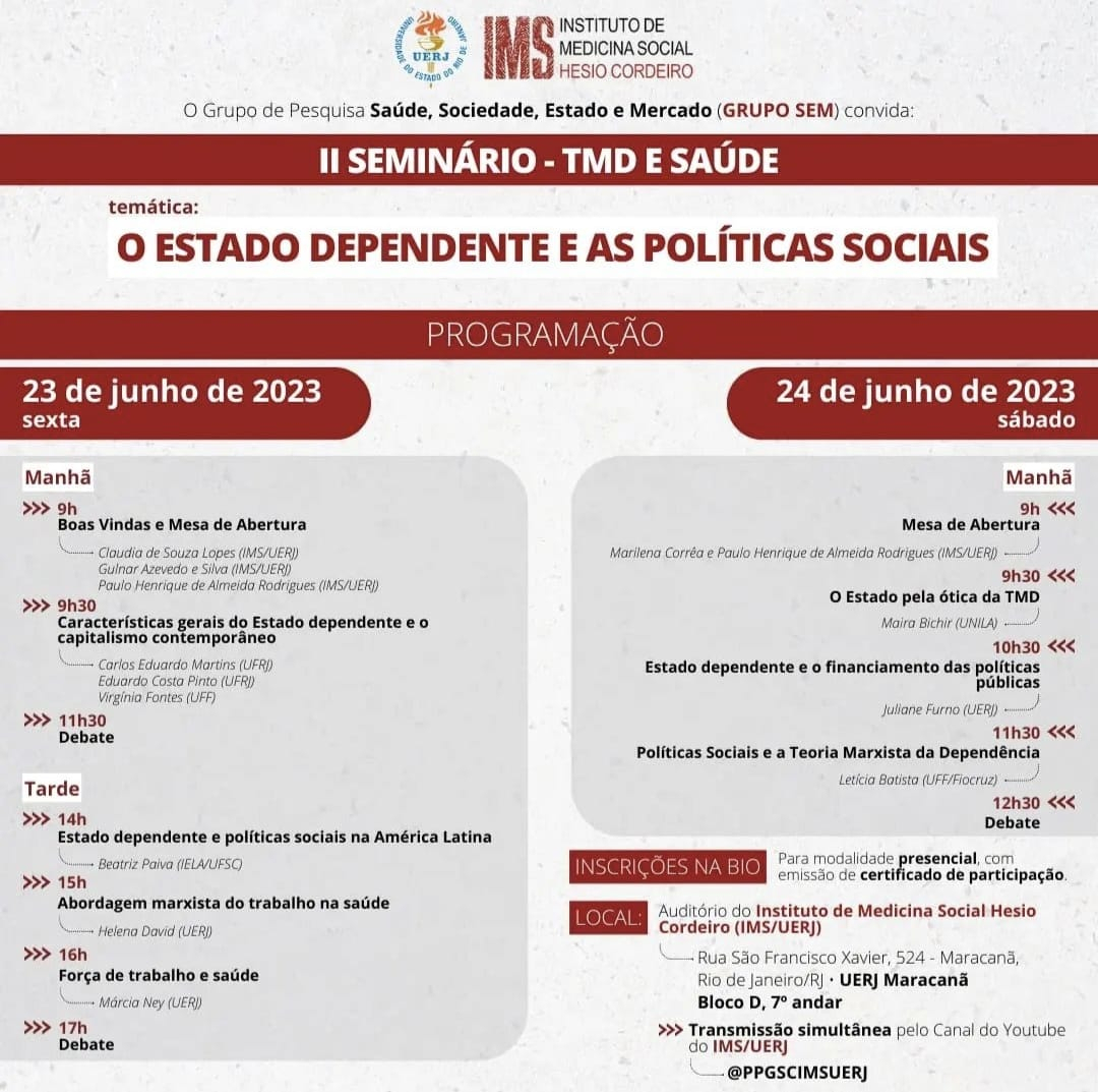 cartaz II Seminario SEM
